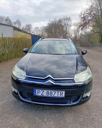 Citroen C5 cena 22900 przebieg: 215000, rok produkcji 2010 z Poznań małe 121